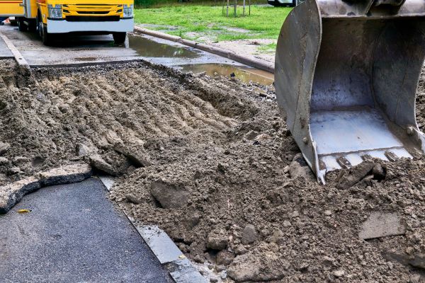 Blacktop Removal in Gallatin