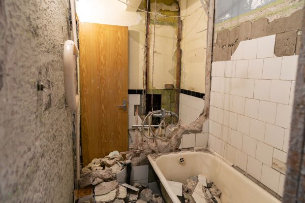 Shower Tile Demolition in Gallatin